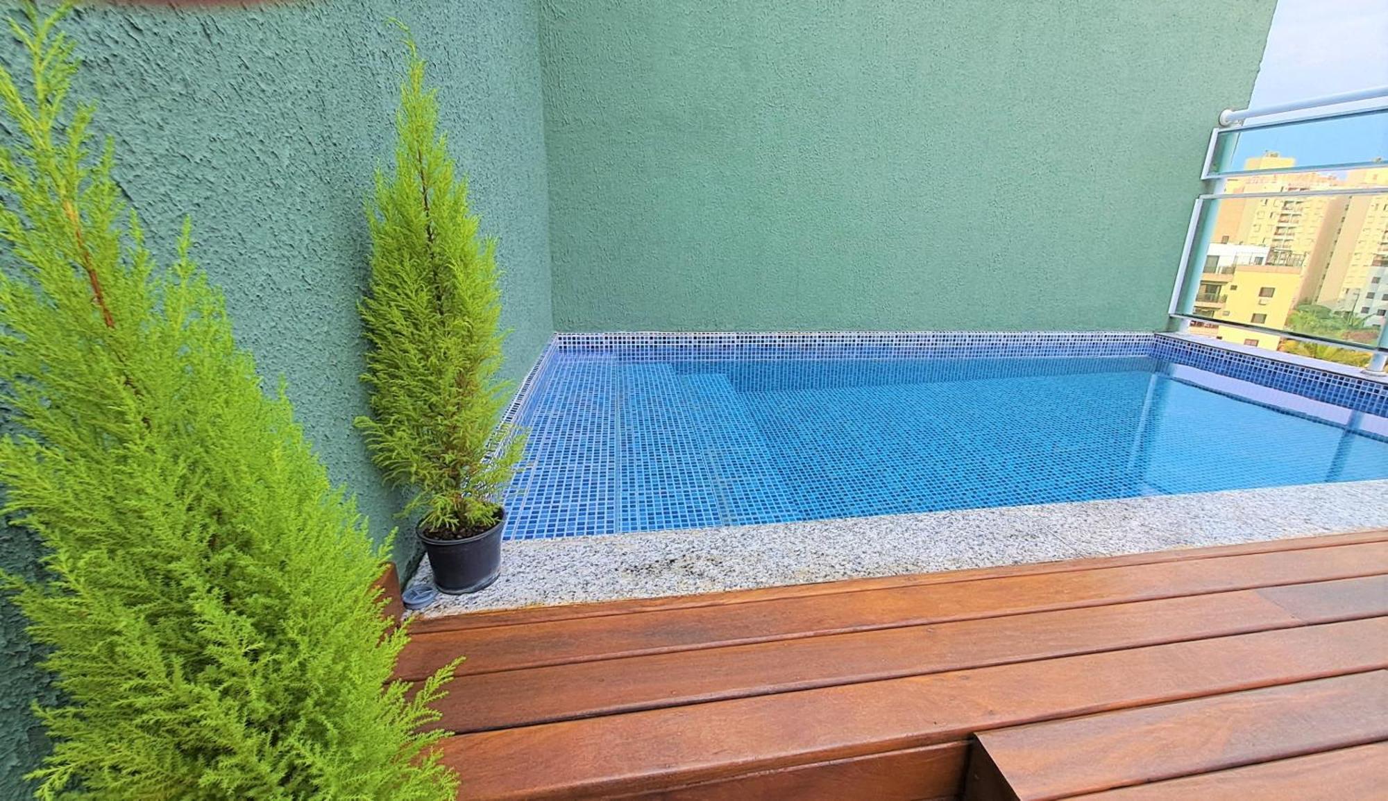 Cobertura Com Piscina - Praia Da Enseada Guarujá Exterior photo